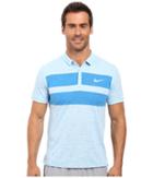 Nike Court Dry Advantage Tennis Polo (bluecap/white) Men's Clothing