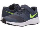 Nike Kids Star Runner (little Kid) (thunder Blue/volt/white/obsidian) Boys Shoes