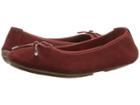 Me Too Halle (rust Suede) Women's Flat Shoes