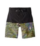 Volcom Kids Vibes Elastic Boardshorts (little Kids/big Kids) (multi) Boy's Swimwear