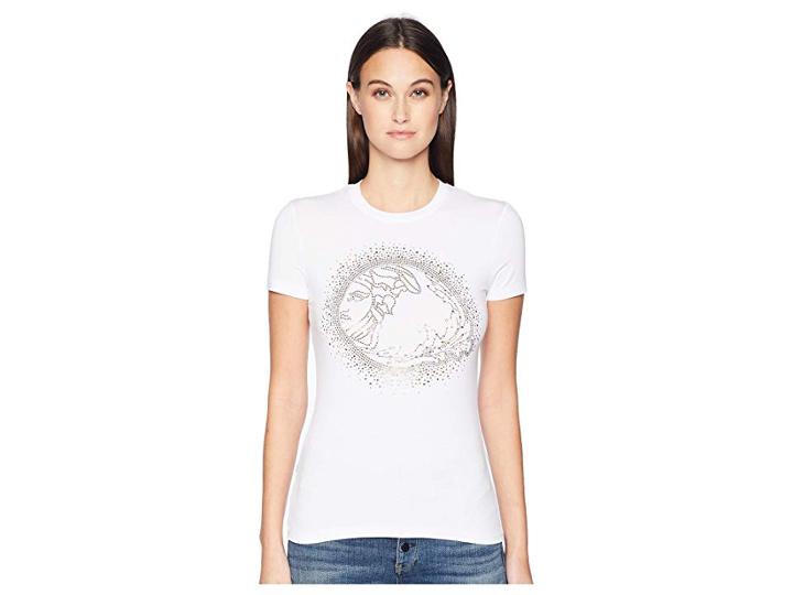 Versace Collection Medusa Ottico Tee (white) Women's T Shirt