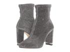 Michael Michael Kors Mandy Bootie (black/silver Glitter Stretch) Women's Boots