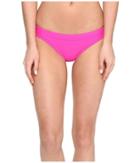 Speedo Solid Bottom (power Pink) Women's Swimwear