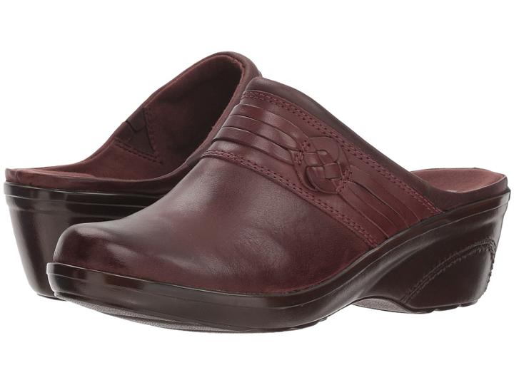 Clarks Marion Jess (mahogany Leather) Women's Shoes