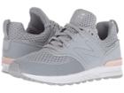 New Balance Kids Gs574v2 (big Kid) (silver Mink/sunrise Glod) Girls Shoes