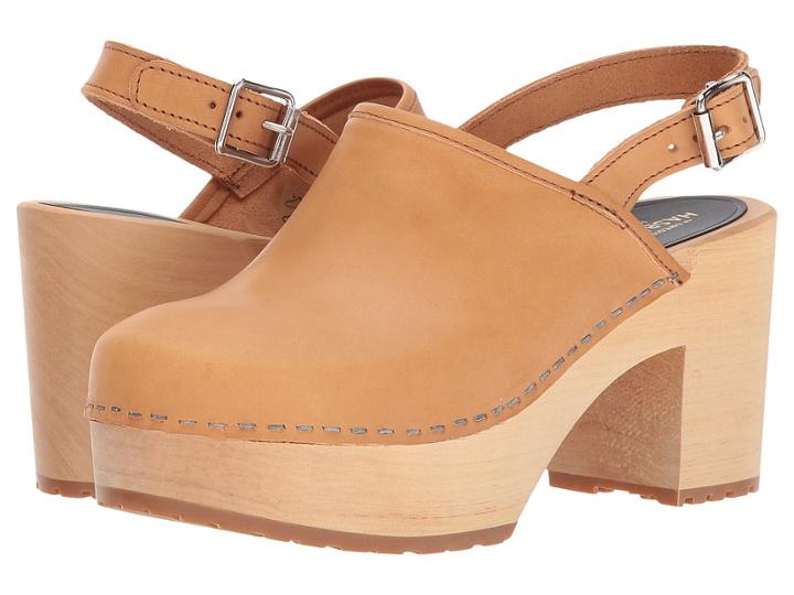 Swedish Hasbeens Jill Platform (nature) High Heels