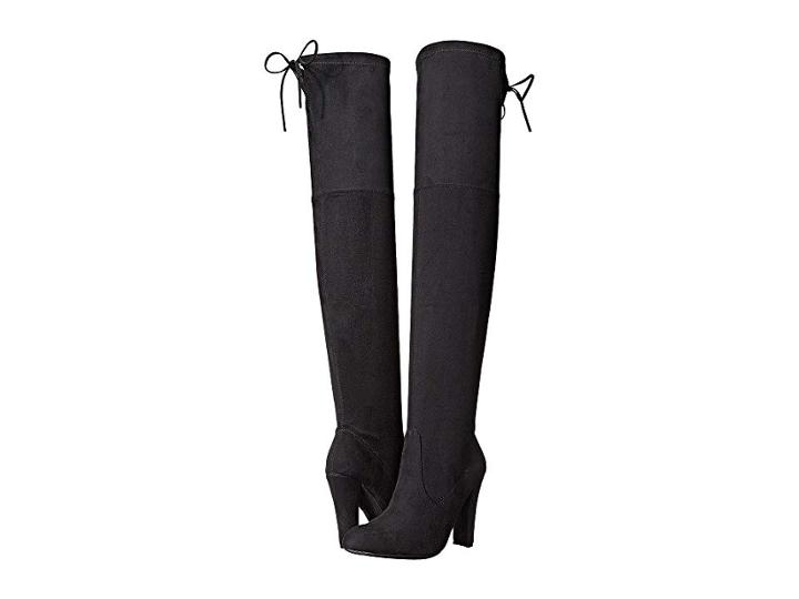 Steve Madden Gorgeous Knee Boot (black) Women's Dress Pull-on Boots