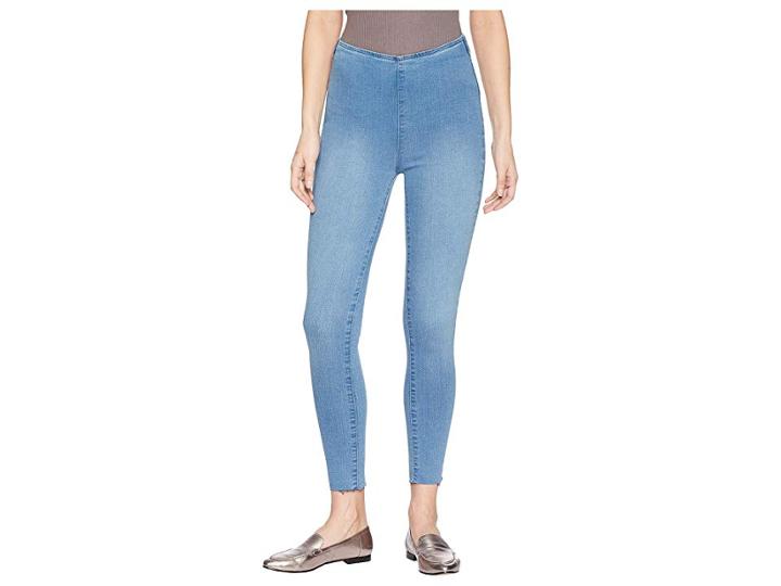 Free People Easy Goes It Jeans In Light Denim (light Denim) Women's Jeans