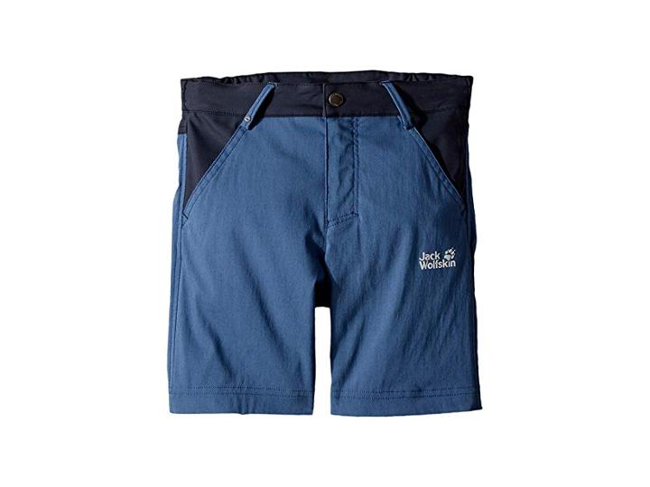 Jack Wolfskin Kids Dillon Flex Shorts (infant/toddler/little Kids/big Kids) (ocean Wave) Boy's Shorts