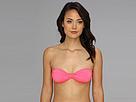 Volcom - Simply Solid Bandeau Top (coral)