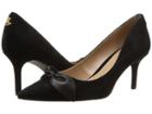 Lauren Ralph Lauren Lee (black/black Kid Suede/super Soft Leather) Women's Shoes