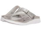 Allrounder By Mephisto Tokara (silver Metallic) Women's Sandals