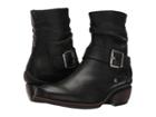 Wolky Koppen (black Mighty Greased) Women's Pull-on Boots