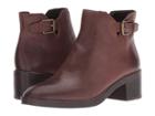 Cole Haan Harrington Grand Buckle Bootie (bitter Chocolate Leather) Women's Boots