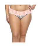 Becca By Rebecca Virtue Plus Size Cosmic Hipster Bottoms (persimmon) Women's Swimwear