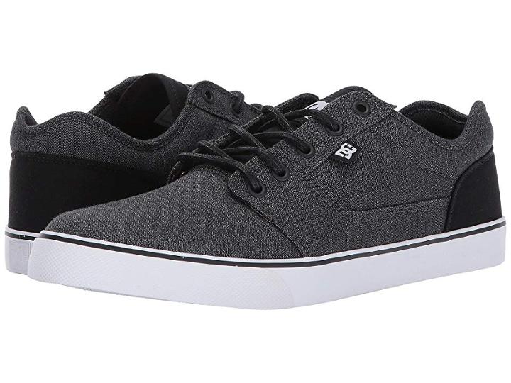 Dc Tonik Tx Se (black/dark Grey/white) Men's Skate Shoes
