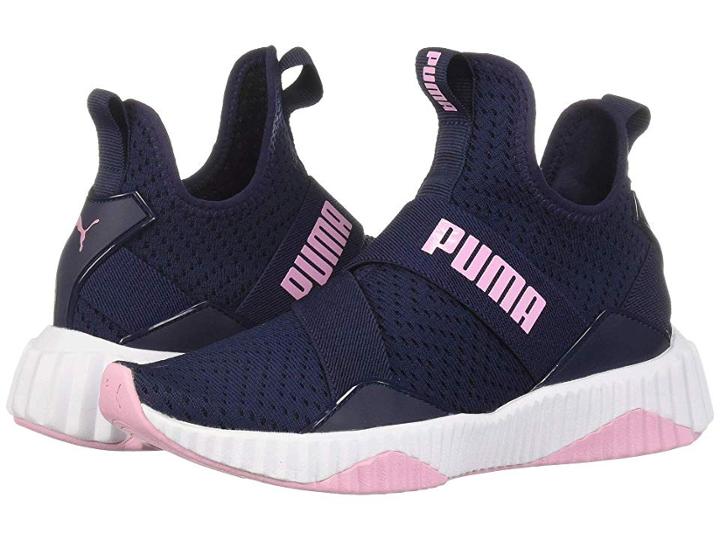 Puma Defy Mid Core (peacoat/pale Pink) Women's Shoes