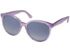 Diff Eyewear Cosmo (amethyst Glitter/smoke) Fashion Sunglasses