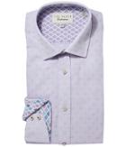 Ted Baker Racking Endurance Dress Shirt (purple) Men's Clothing