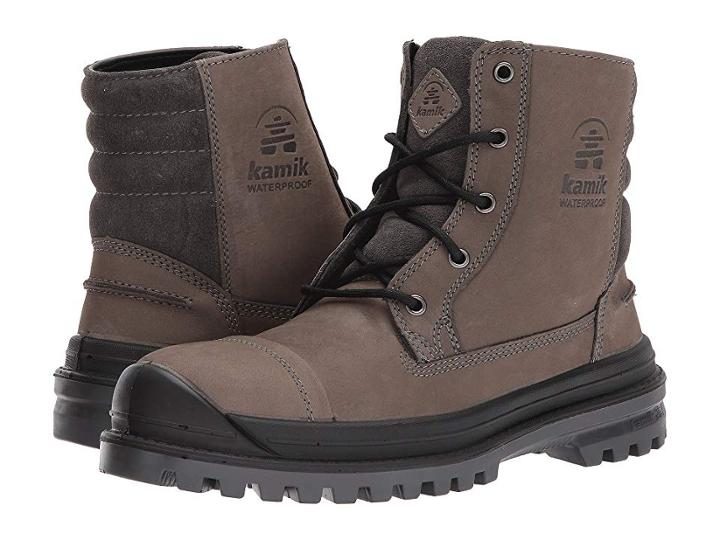 Kamik Griffon (charcoal) Men's Lace-up Boots
