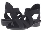 Sesto Meucci Ellis (black Nabuk) Women's Sandals