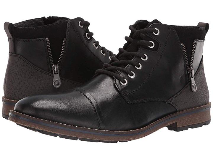 Rieker F5512 Duke 12 (nero/schwarz/graphite) Men's Shoes