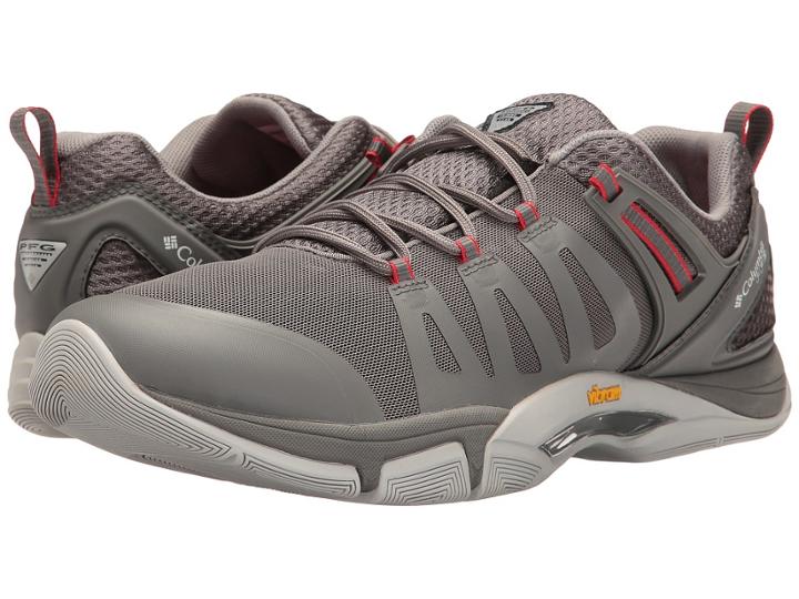 Columbia Force 12 Pfg (titanium Mhw/bright Red) Men's Cross Training Shoes