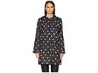 Kate Spade New York Dot Rain Coat (black/beige) Women's Coat