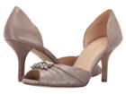 Pelle Moda Ilan (taupe Shimmer Suede) High Heels