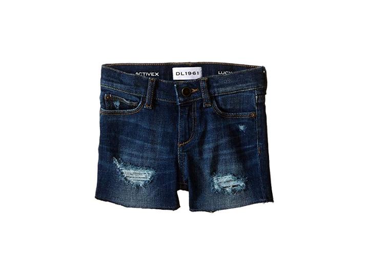 Dl1961 Kids Lucy Cut Off Shorts In Orbit (toddler/little Kids) (orbit) Girl's Shorts