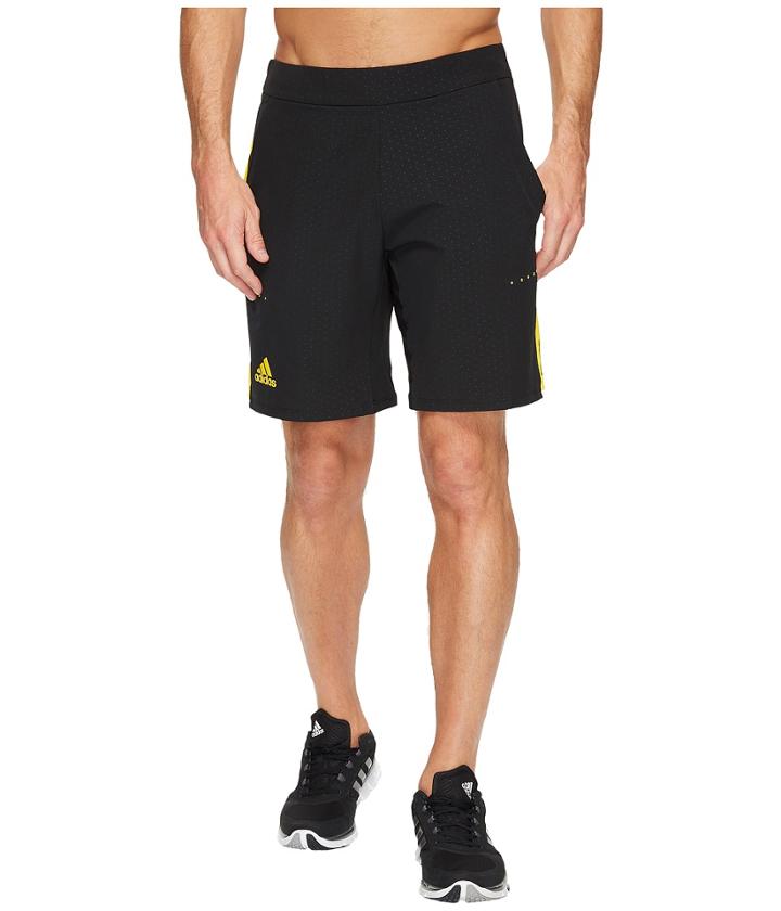 Adidas Barricade Bermuda Shorts (black/yellow) Men's Shorts