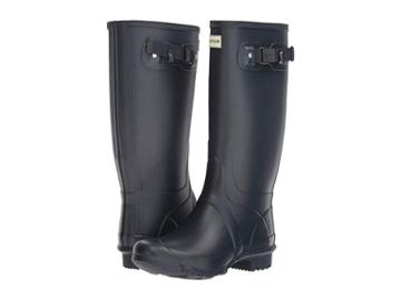 Hunter Huntress Field Boot (navy) Women's Rain Boots