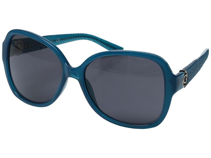 Guess Gf0275 (shiny Turquoise/smoke) Fashion Sunglasses