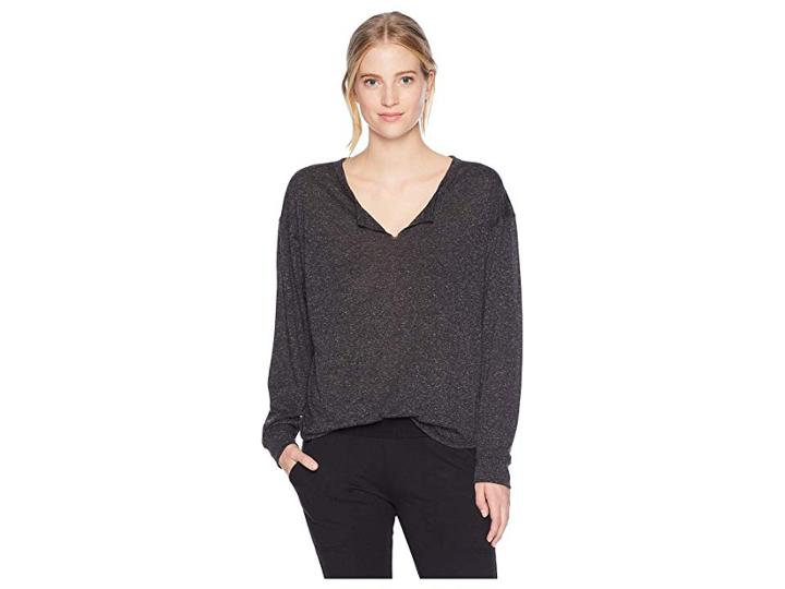 Free People Movement Vixen Tee (black) Women's T Shirt