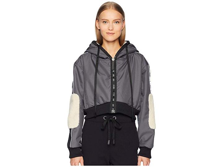 No Ka'oi Lauoho Cropped Jacket (multicolor/grey/black) Women's Coat