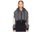 No Ka'oi Lauoho Cropped Jacket (multicolor/grey/black) Women's Coat