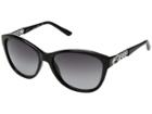 Guess Gu7451 (shiny Black/gradient Smoke) Fashion Sunglasses