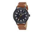 Lucky Brand Jefferson Lw00101 (brown Band/black) Watches