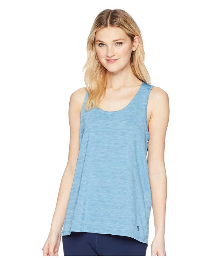 Mountain Hardwear Mighty Stripe Tank Top (storm Cloud) Women's Sleeveless