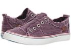 Blowfish Play (deep Plum Hipster Smoked Twill) Women's Lace Up Casual Shoes