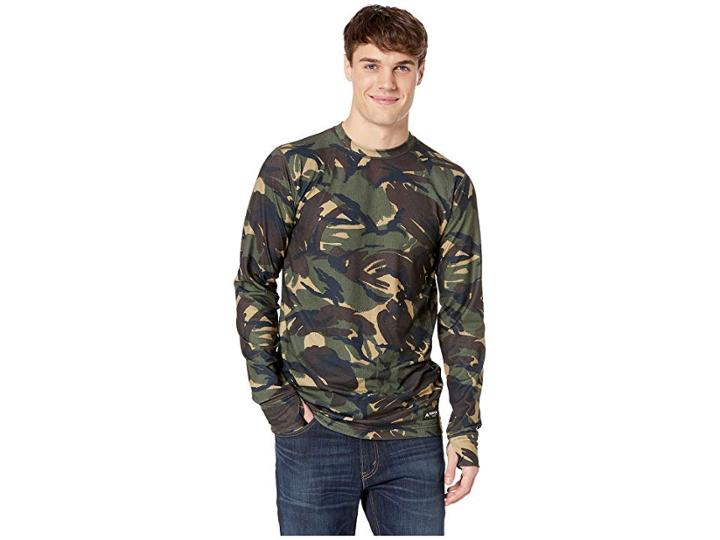 Burton Midweight Crew (seersucker Camo) Men's Long Sleeve Pullover