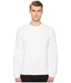 Versace Jeans Logo Textured Sweatshirt (white) Men's Sweatshirt