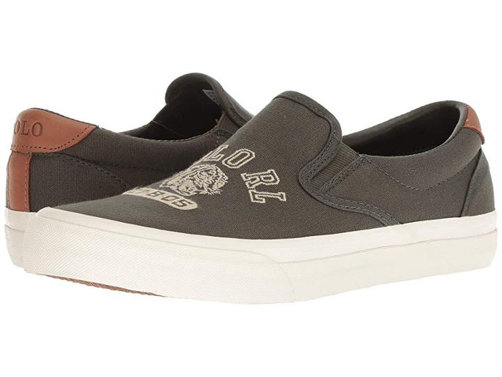 Polo Ralph Lauren Thompson P (deep Olive) Men's Shoes