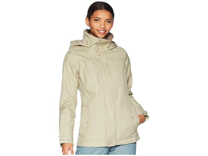 Burton Jet Set Jacket (hawk Heather) Women's Coat