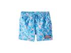 Vineyard Vines Kids Tropical Turtles Chappy (toddler/little Kids/big Kids) (hull Blue) Boy's Swimwear