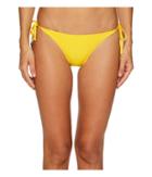 Stella Mccartney Timeless Basics Tie Side Bikini Bottom (spectra Yellow) Women's Swimwear