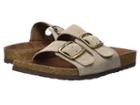 White Mountain Helga (light Taupe Suede) Women's Slide Shoes