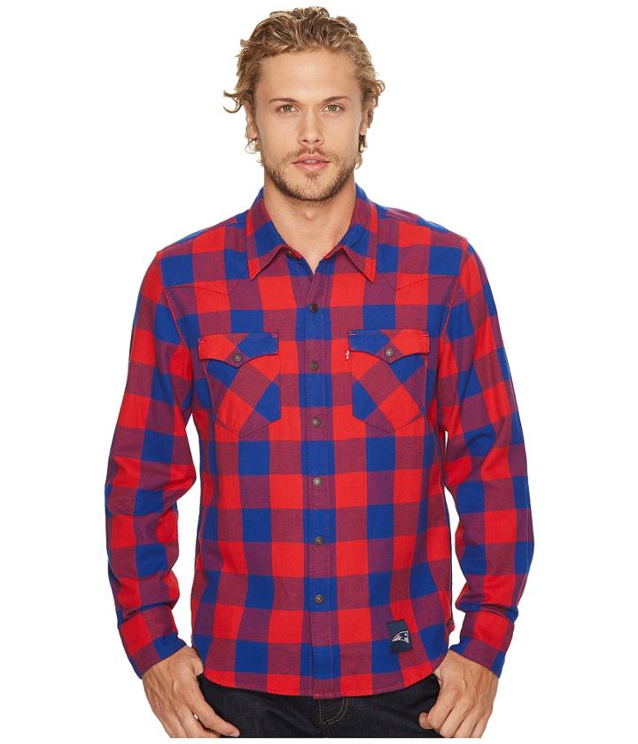 Levi's(r) Mens Patriots Buffalo Western (blue) Men's Clothing