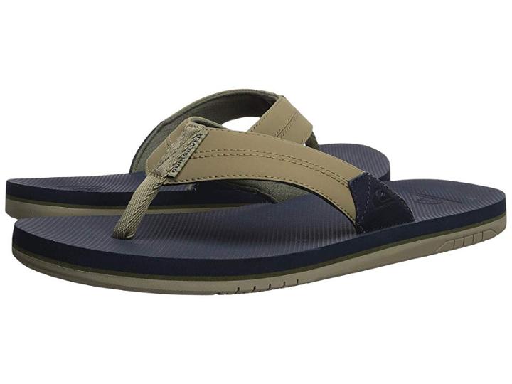Quiksilver Coastal Oasis Ii (brown/blue/brown) Men's Sandals