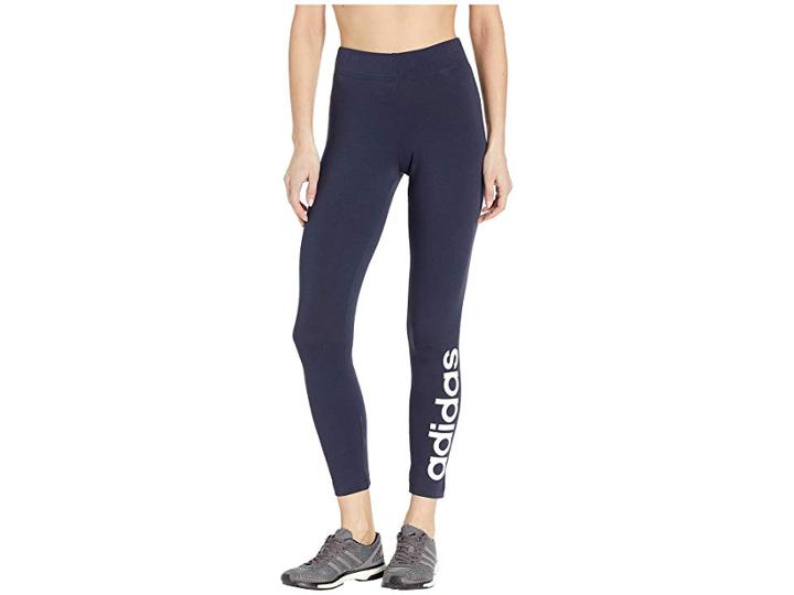 Adidas Essentials Linear Tights (legend Ink/white 1) Women's Casual Pants